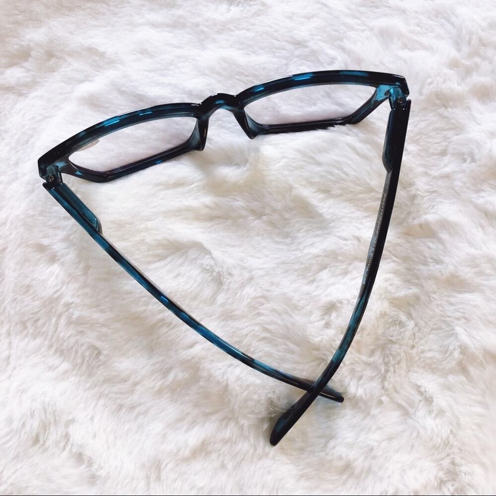 Ashley Blue Pattern Reader Blue Light Glasses - Picture 10 of 11
